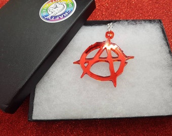 Anarchy Necklace (Red)