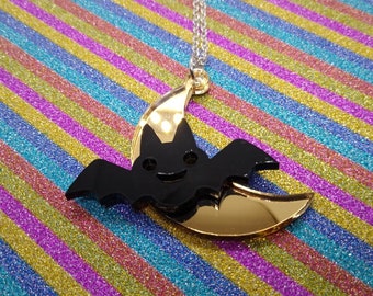 Bat necklace