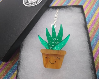 Plant necklace