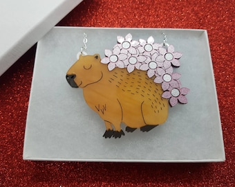 Capybara Necklace