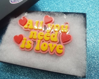 All you need is love Necklace