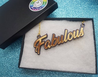 Fabulous necklace