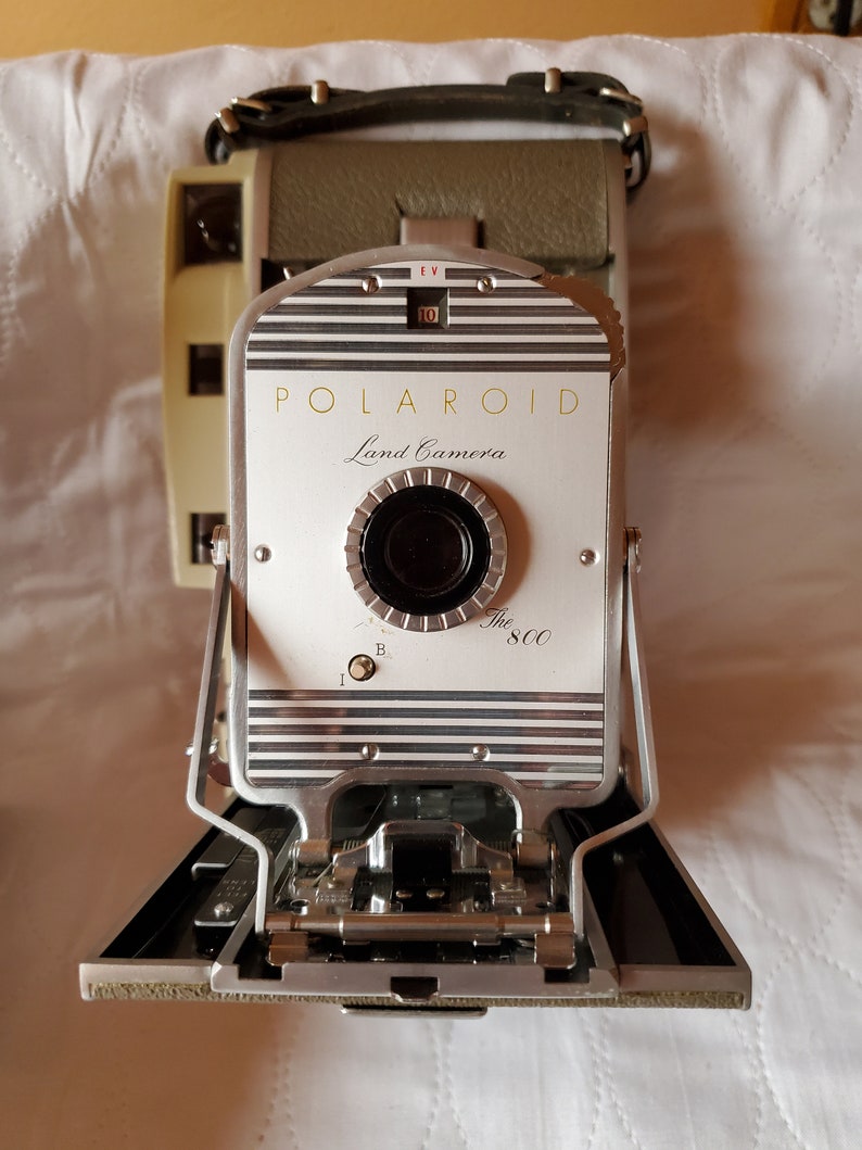 Polaroid Land Camera 800 1950s Etsy