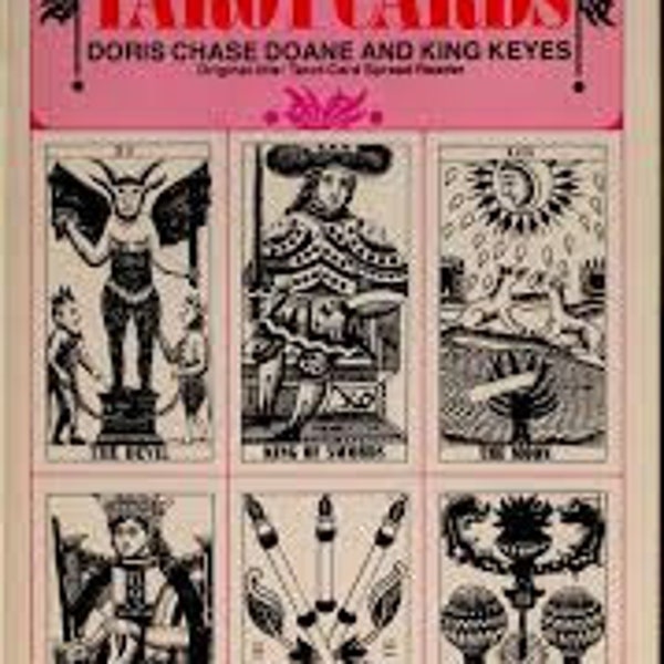 Doris Chase Doane and King Keyes How To Read Tarot Cards - Instant Download