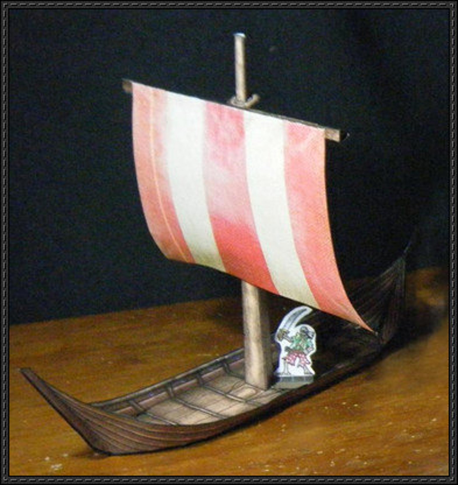 INSTANT Download. Paper Craft Viking Ship Scale 1/72. Etsy