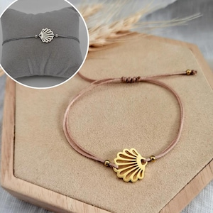 Armband met Sint-Jakobsschelp I Geschenk van de Jacobsweg I Geluksbrenger van de Jacobsweg I Pelgrimsgeschenk