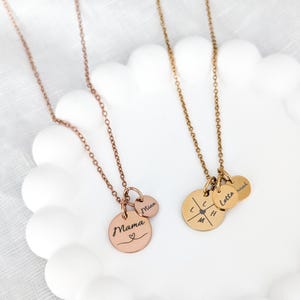 Personalized Necklace with Engraving – Unique Family Necklace in Stainless Steel