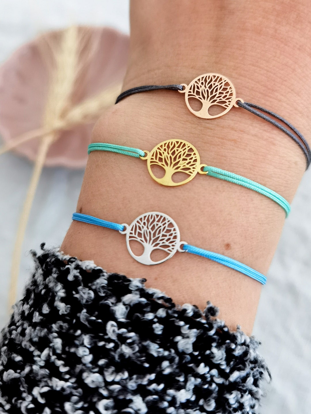 Bracelet Tree of Life 925 Sterling Silver // Tree of Life Jewelry ...