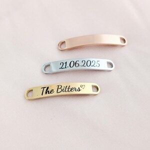 Gravierte Shoe Tags aus Edelstahl in Gold mit Hochzeitsdatum und Schriftzug – personalisierbares Hochzeitsaccessoire für Sneaker