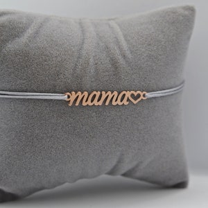 Armband Mama 925 Sterling Silber // Mama Schmuck // Geschenk zur Geburt, Armband Mama Baby // Geschenk Muttertag