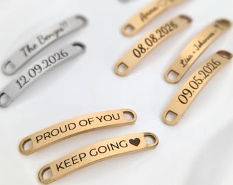 Gravierte Schuhanhänger für Läufer - Geschenk Marathon, Shoe Tag für Läufer