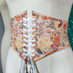 Flower Corset - Etsy