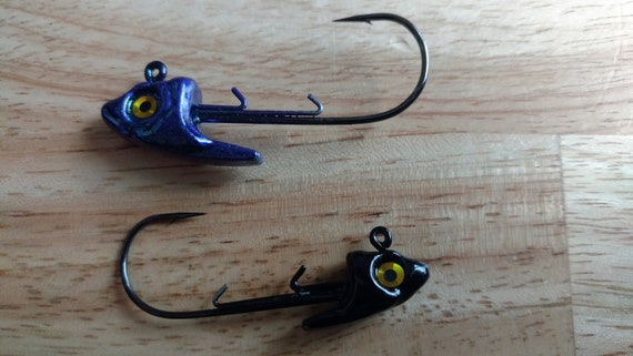 Swim Bait Swimbait Jig Heads Quantity of 2 Bass Tournament Largemouth  Fishing Jigs Custom Jigs 