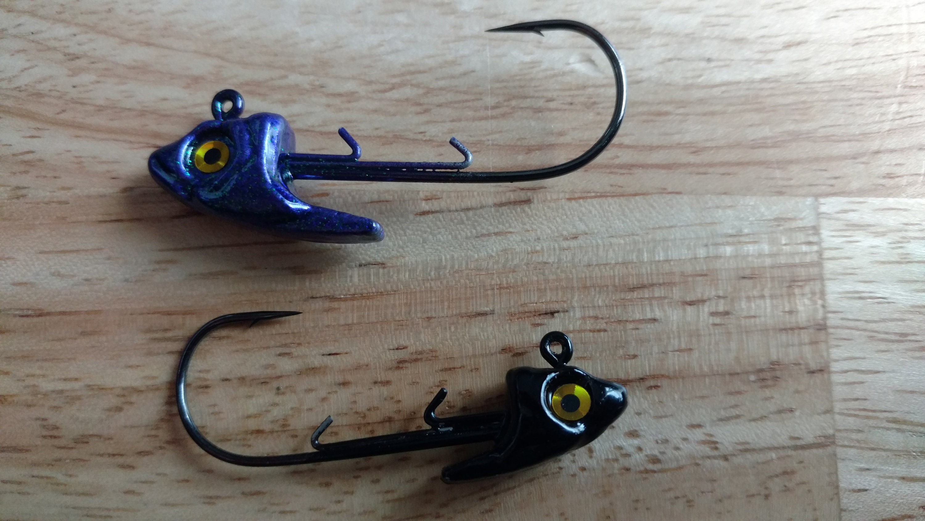 Swim Bait Swimbait Jig Heads Quantity of 2 Bass Tournament Etsy