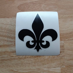 fleur de lis Pesca vinilo calcomanía 22 colores 7 tamaños para elegir entre pegatina coche barco calcomanía ventana pegatina Kayak calcomanía