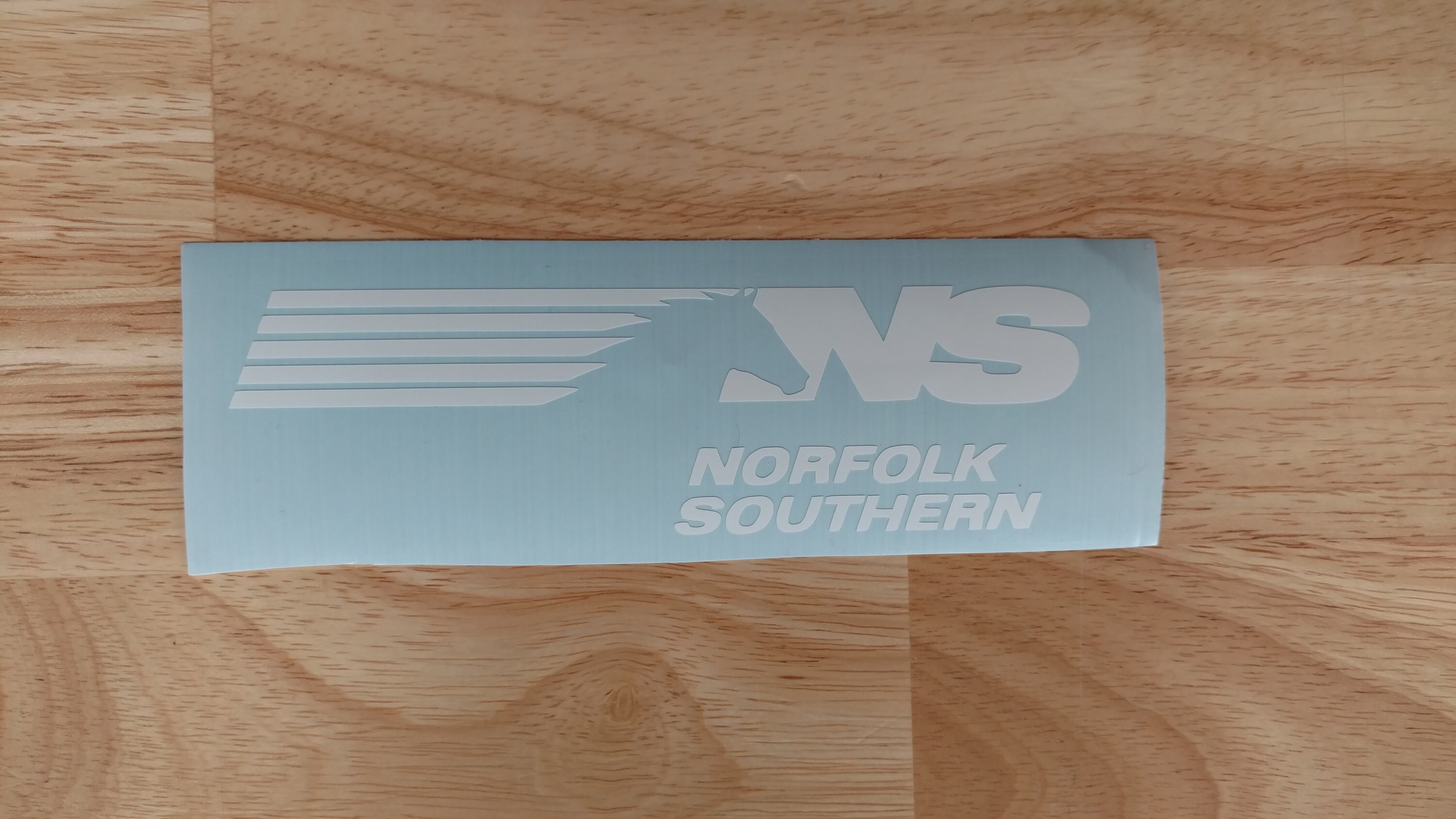 Norfolk Southern Railroad Railfan Vinyl Decal 22 colors 8 Etsy