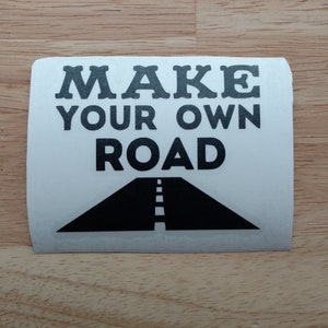 Make Your Own Road Vinyl Decal 22 colors 9 sizes to choose Sticker Car Truck Phone Laptop  Tumbler Decal Window Sticker
