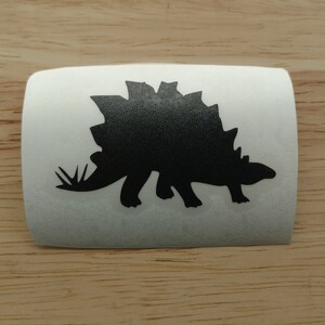 Stegosaurus Dinosaur Vinyl Decal 22 colors and 8 sizes to choose Sticker Car Truck Boat Phone Laptop Decal Window Sticker