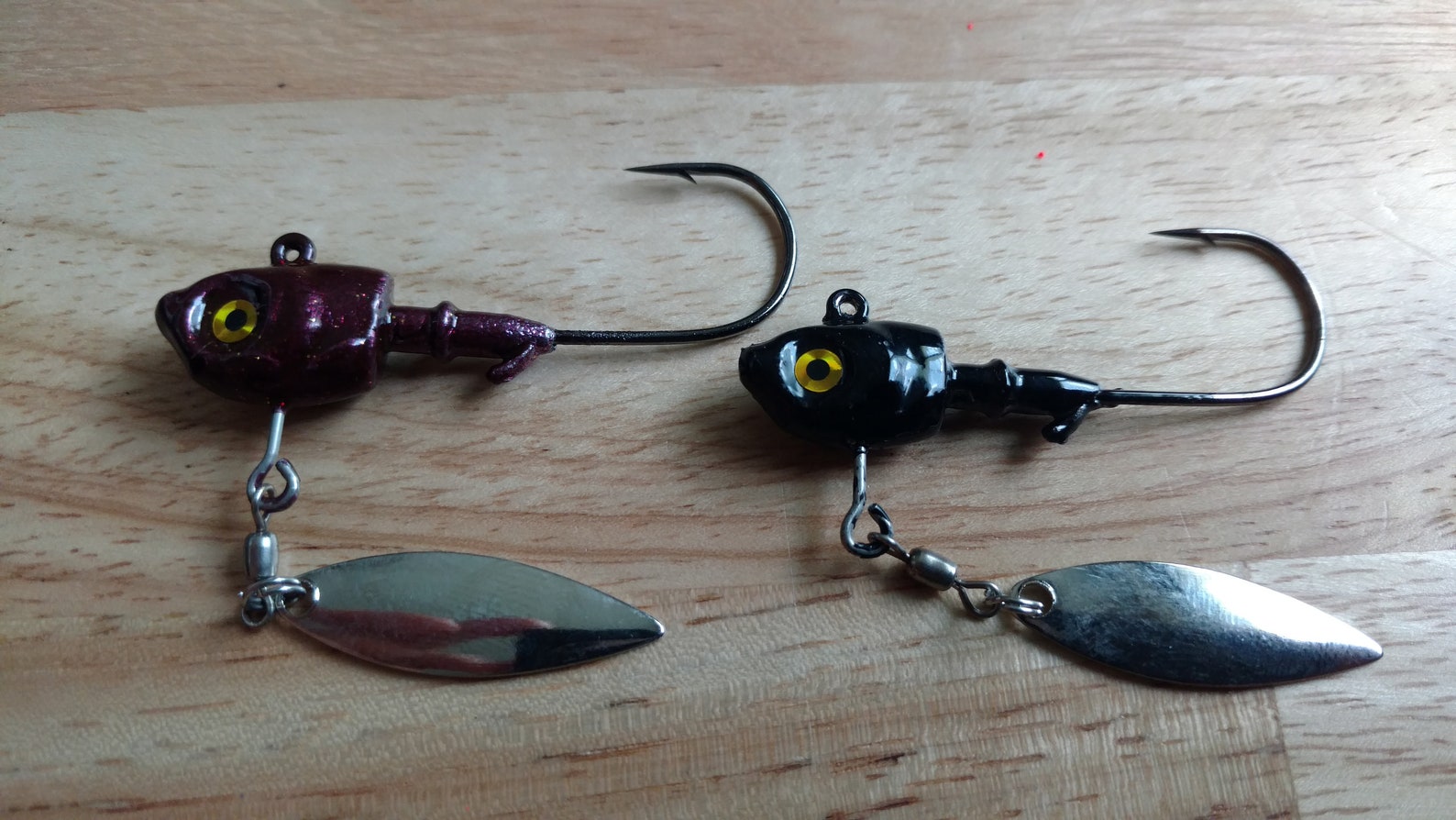 Underspin Swim Bait Swimbait Jig Heads 3/81/2 oz 5/0 hooks Etsy