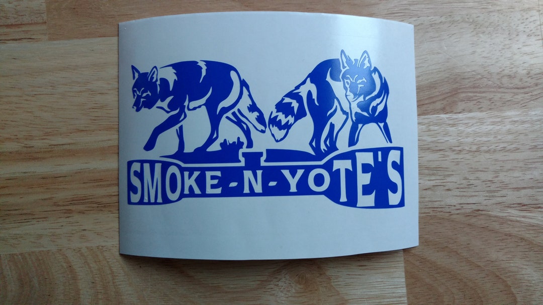 Coyote Hunter Hunting Fishing Vinyl Decal 22 Colors 9 Sizes to Choose ...