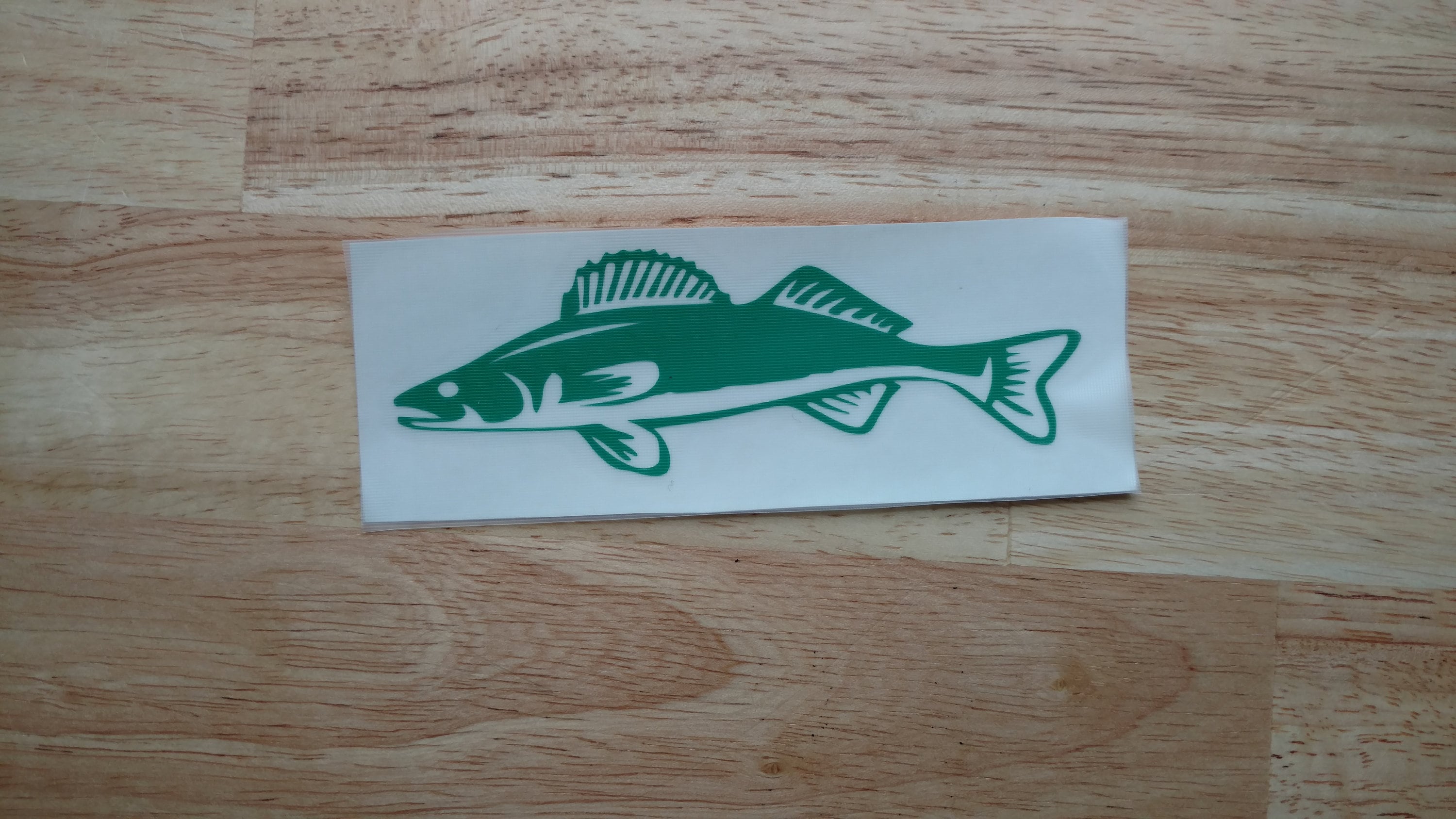 Walleye Vinyl Fishing Decal Sticker Boat Decal Tournament Etsy