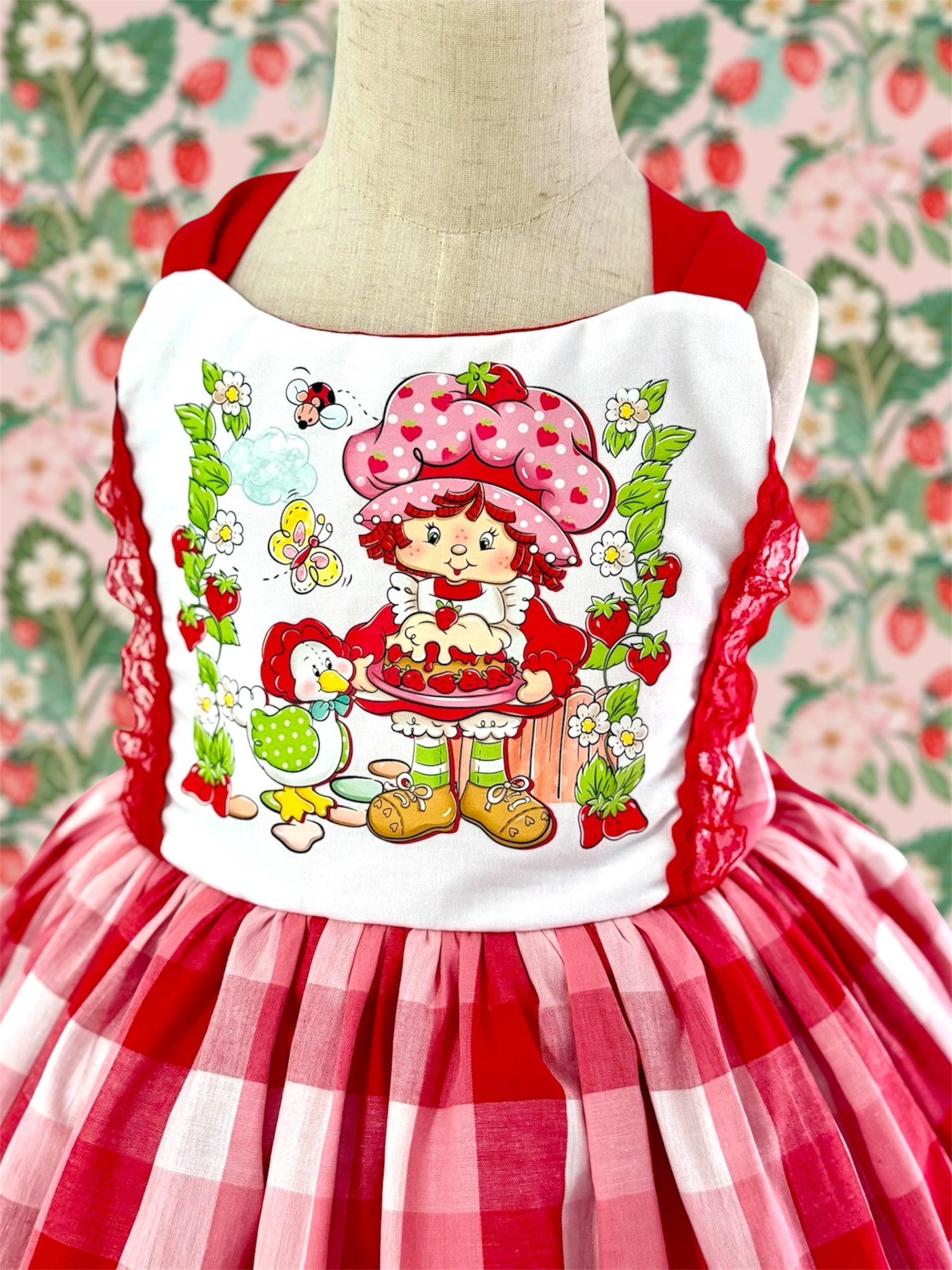 Strawberry Shortcake - Elisa African Print Dress