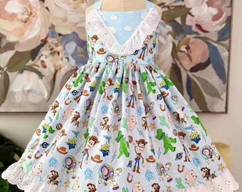 Vestido hecho a mano de Toy Story