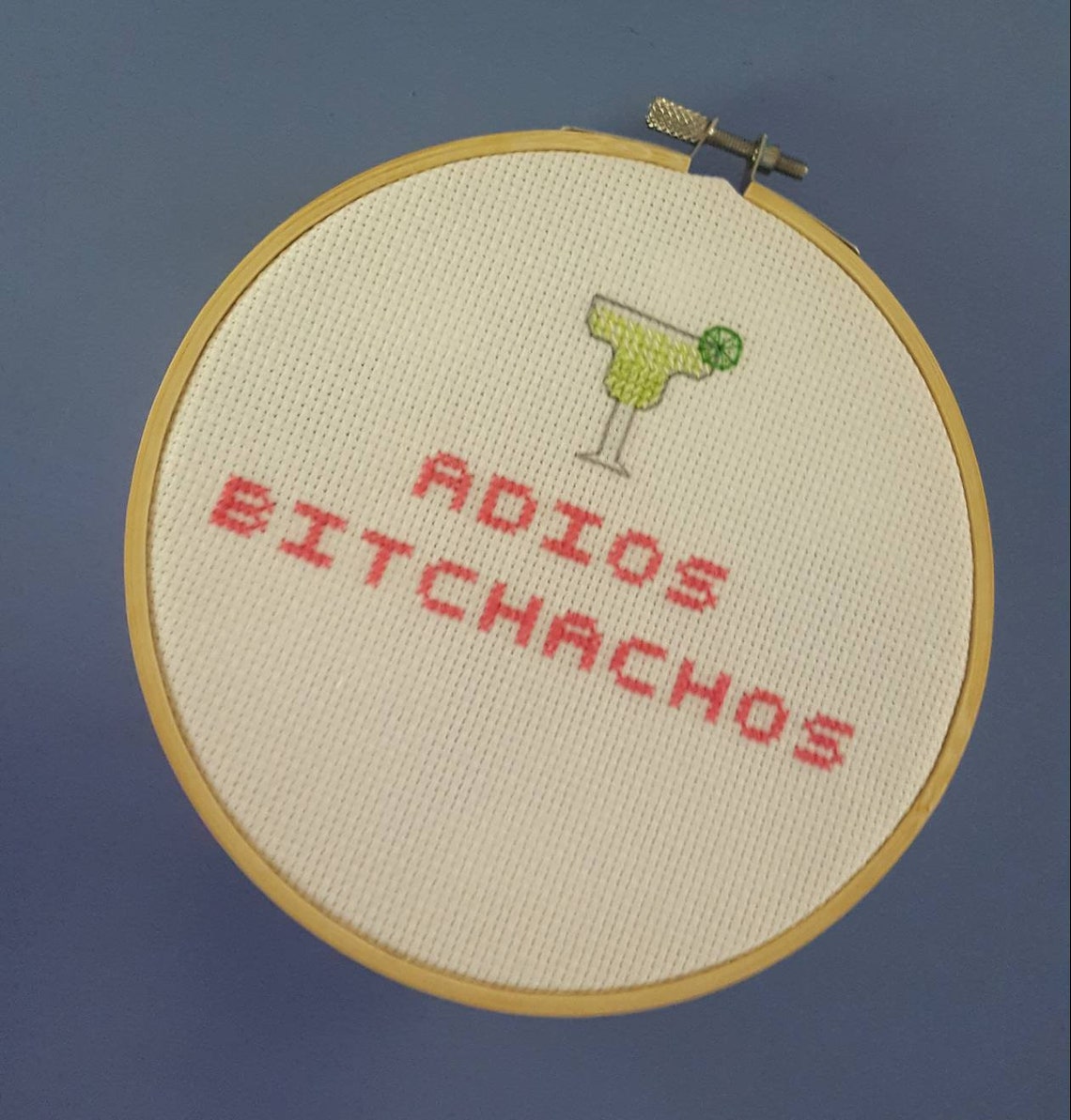 Adios Bitchachos Margarita Margarita Cross Stitch Funny Etsy