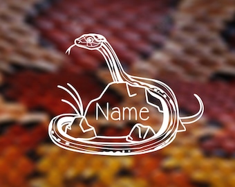 Corn Snake Customizable Decal