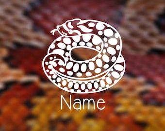 Hognose Custom Name Decal