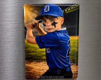 Personalized Picture Magnet - Ceramic Magnet  - Gift Idea - Family Keepsake