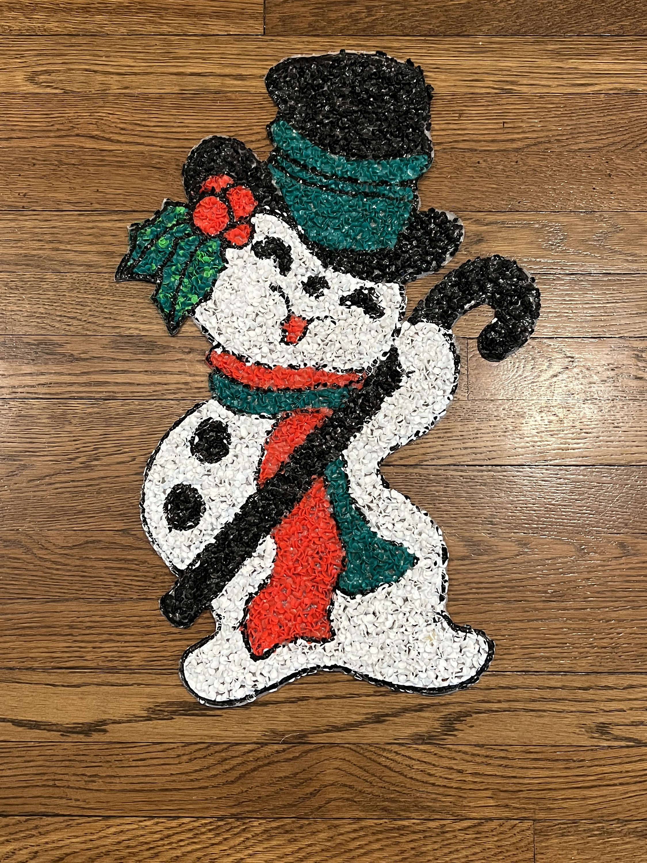 Vintage 1970s Melted Plastic Popcorn Christmas Decorations Choices