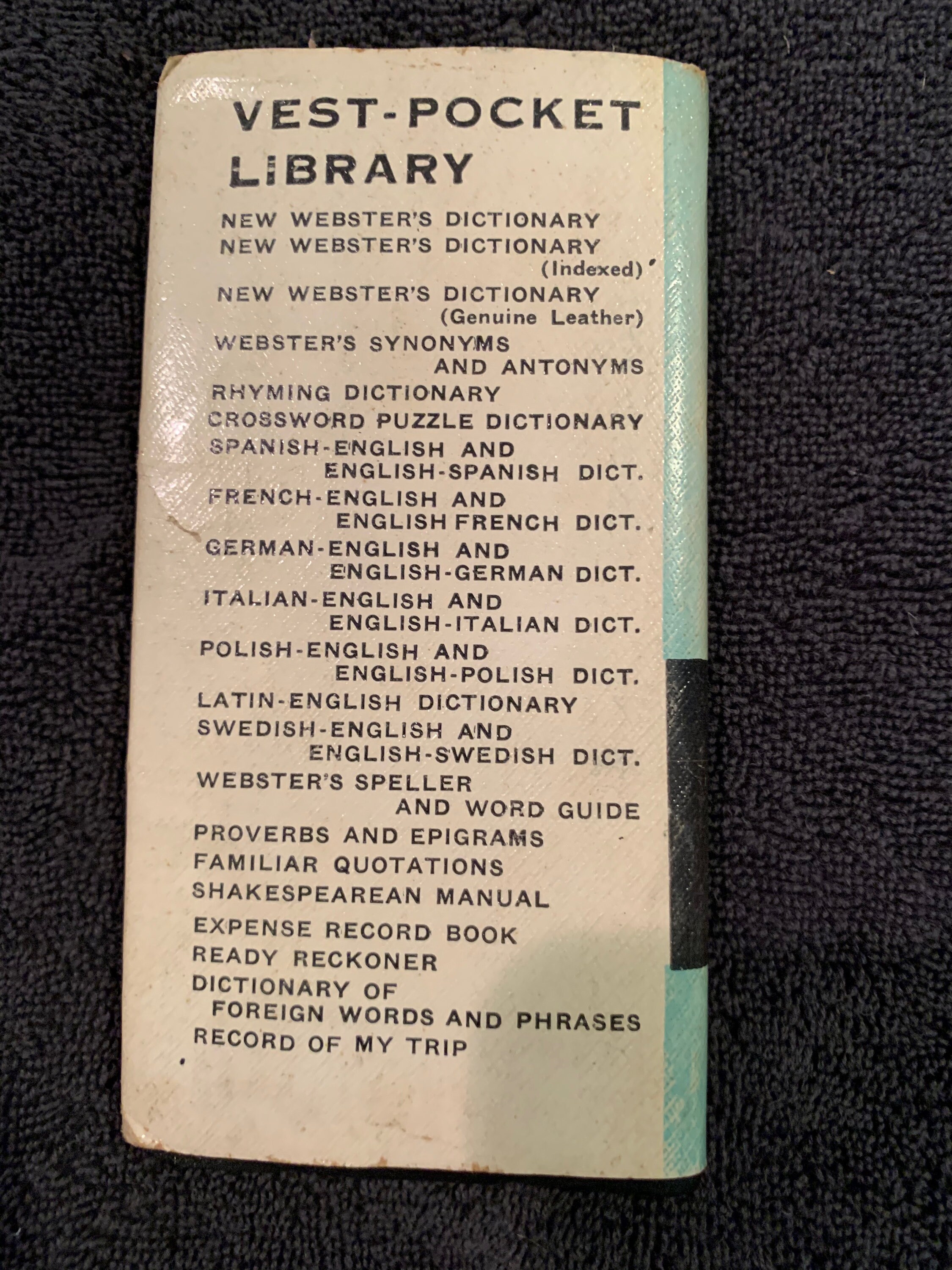 Vintage 1953 ster's Synonyms and Antonyms VestPocket Etsy