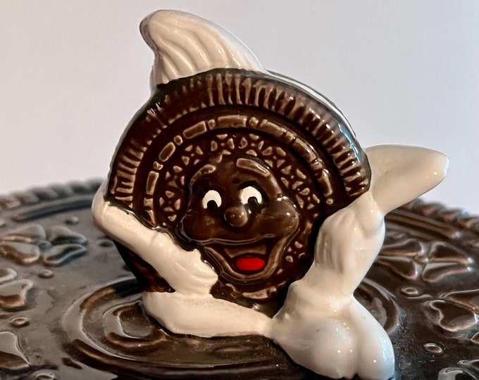 Vintage 70s Stacked Oreo Cookie Jar From the Nabisco Classic Collection