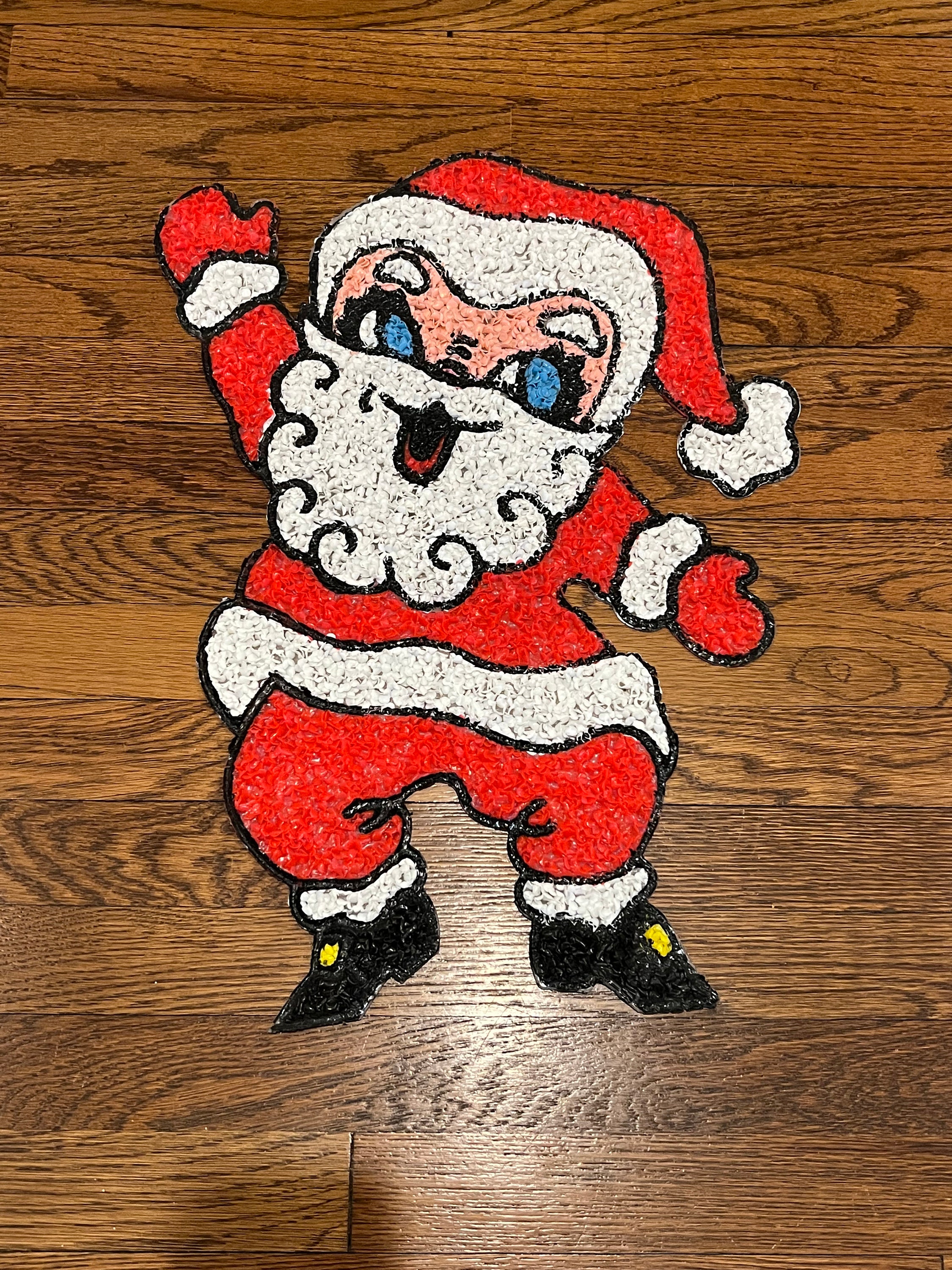 Vintage 1970s Melted Plastic Popcorn Christmas Decorations Choices