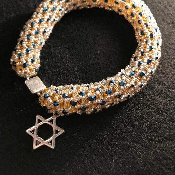 Star of David Netted Bracelet