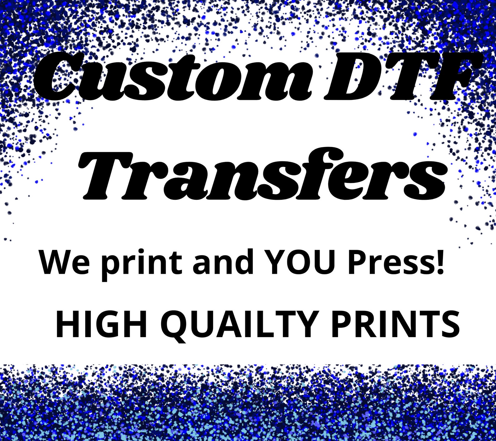 Custom DTF Transfers, Personalized DTF Prints, Full-color Heat Transfer ...