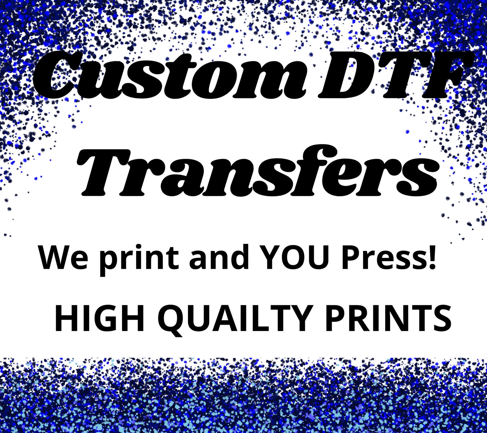 Custom DTF Transfers, Personalized DTF Prints, Fullcolor Heat Transfer
