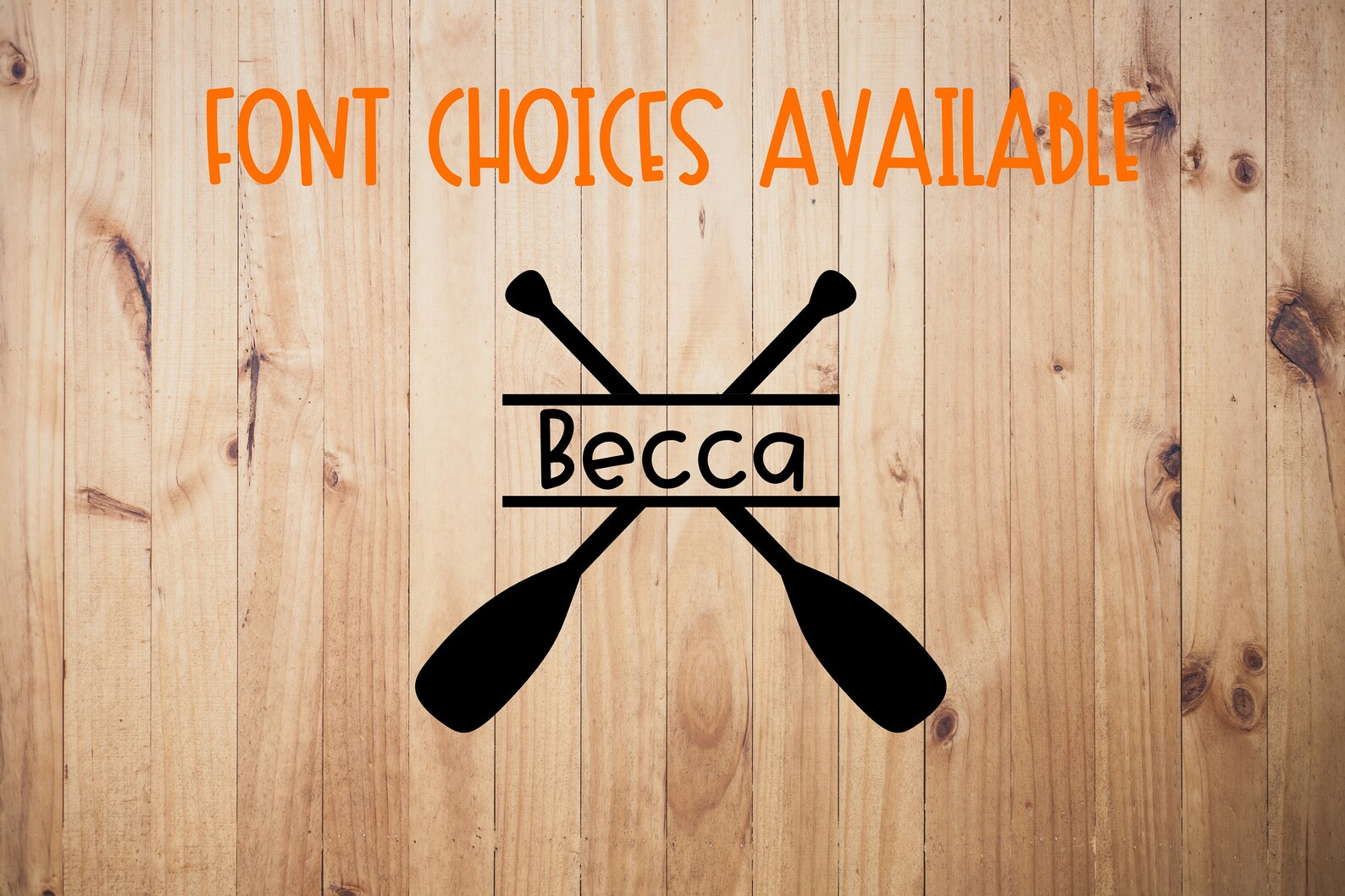 Personalized Kayaking Decal / Paddling Decal With Name / Kayak Etsy