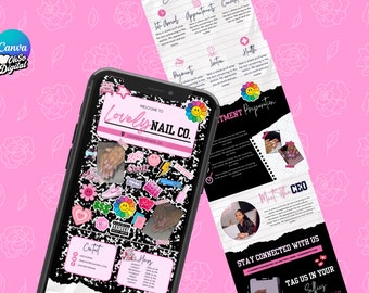 Y2k Pink Composition Notebook Acuity Scheduling Booking Website, Graphic Design, Booking Site Template, Nails, Hair, Makeup, Braids, Lashes