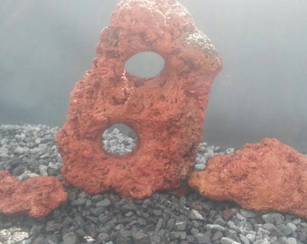 aquarium rock cave etsy