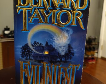 EVIL INTENT by Bernard Taylor, vintage horror paperback book