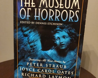 MUSEUM OF HORRORS edited by Dennis Etchison, vintage horror paperback book