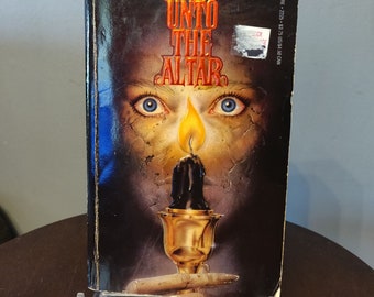 UNTO THE ALTAR by John Tigges, vintage horror paperback book