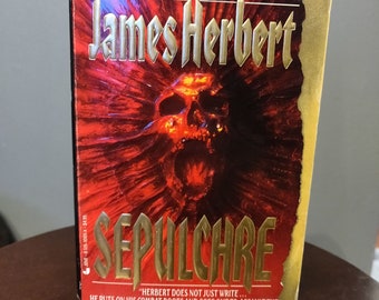 SEPULCHER von James Herbert (1989) Horror-Taschenbuch