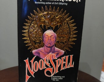 Noon Spell by J. N. Williamson, vintage horror paperback book