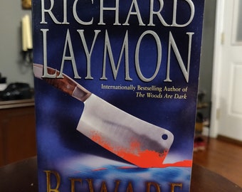 BEWARE! by Richard Laymon, vintage horror paperback book
