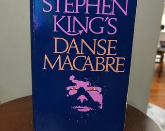 DANSE MACABRE de Stephen King, livre de poche d'horreur vintage