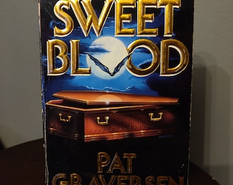 SWEET BLOOD by Pat Graverson, vintage horror paperback book