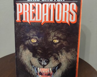 PREDATORS by Eric Sauter, vintage horror paperback book